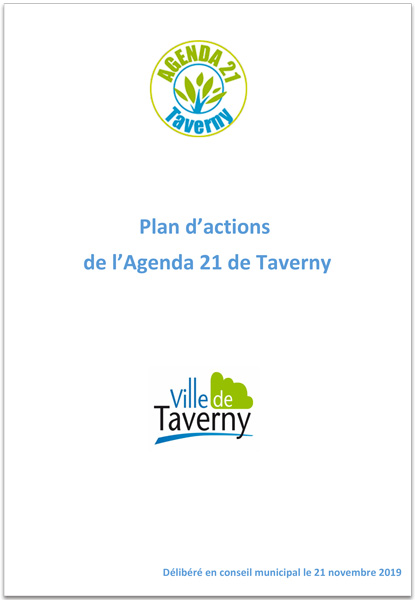 plan et fiches action agenda 21 taverny